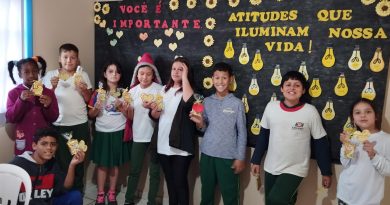 Crianças e adolescentes do SCFV de Morro Grande realizam atividades alusivas ao setembro amarelo
